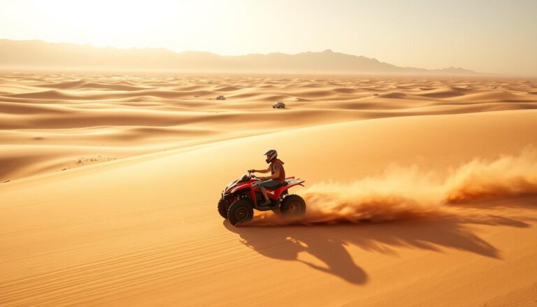 quad biking dubai desert