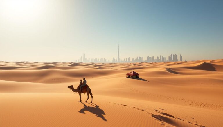 How much does it cost to go to the desert in Dubai?
