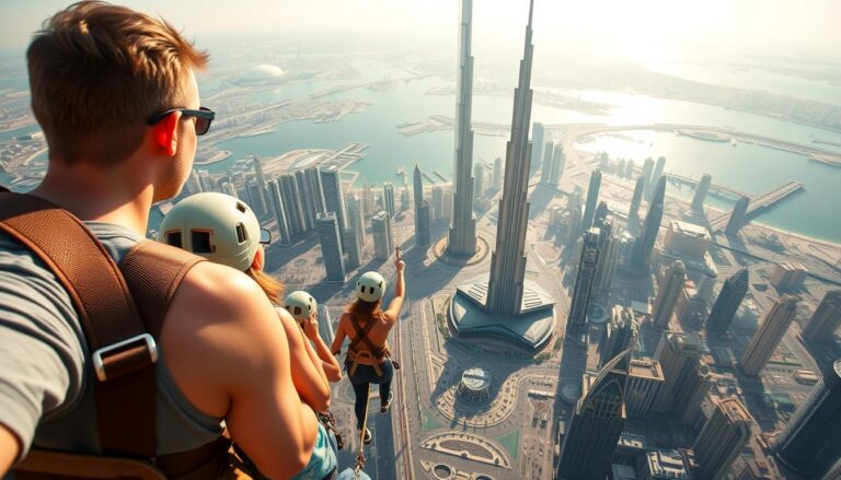 How much does it cost to zipline in Dubai?