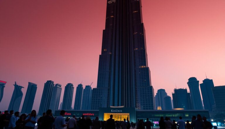 How much is a night at Burj Khalifa?