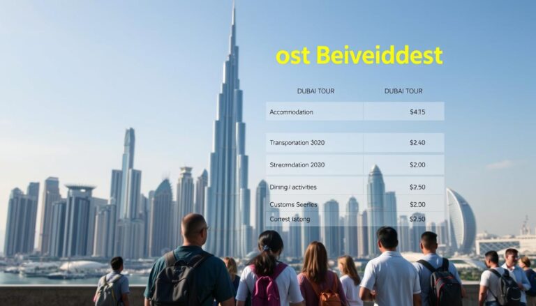 How much money is required for Dubai tour?