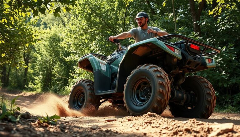 How to not tip an ATV?