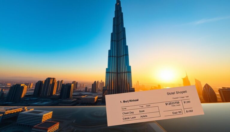 What is the cost of 1 day stay in Burj Khalifa?